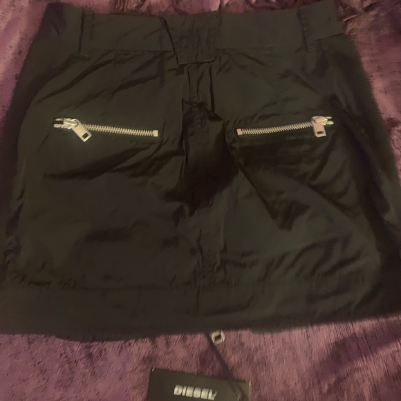 ELECTRONIC “TEKNO RAVERS” Thick nylon mini skirt - Picture 4 of 4